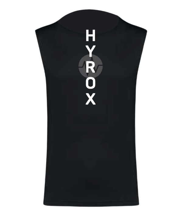 T-SHIRT SANS MANCHES HYROX HOMME NOIR CF FORCAL