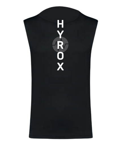 T-SHIRT SANS MANCHES HYROX HOMME NOIR CF FORCAL