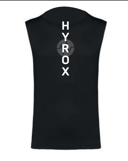 T-SHIRT SANS MANCHES HYROX HOMME NOIR CF FORCAL